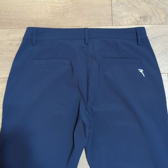 Chervo 4 way stretch golf pant in navy blue low rise sz 8 US - Picture 8 of 14